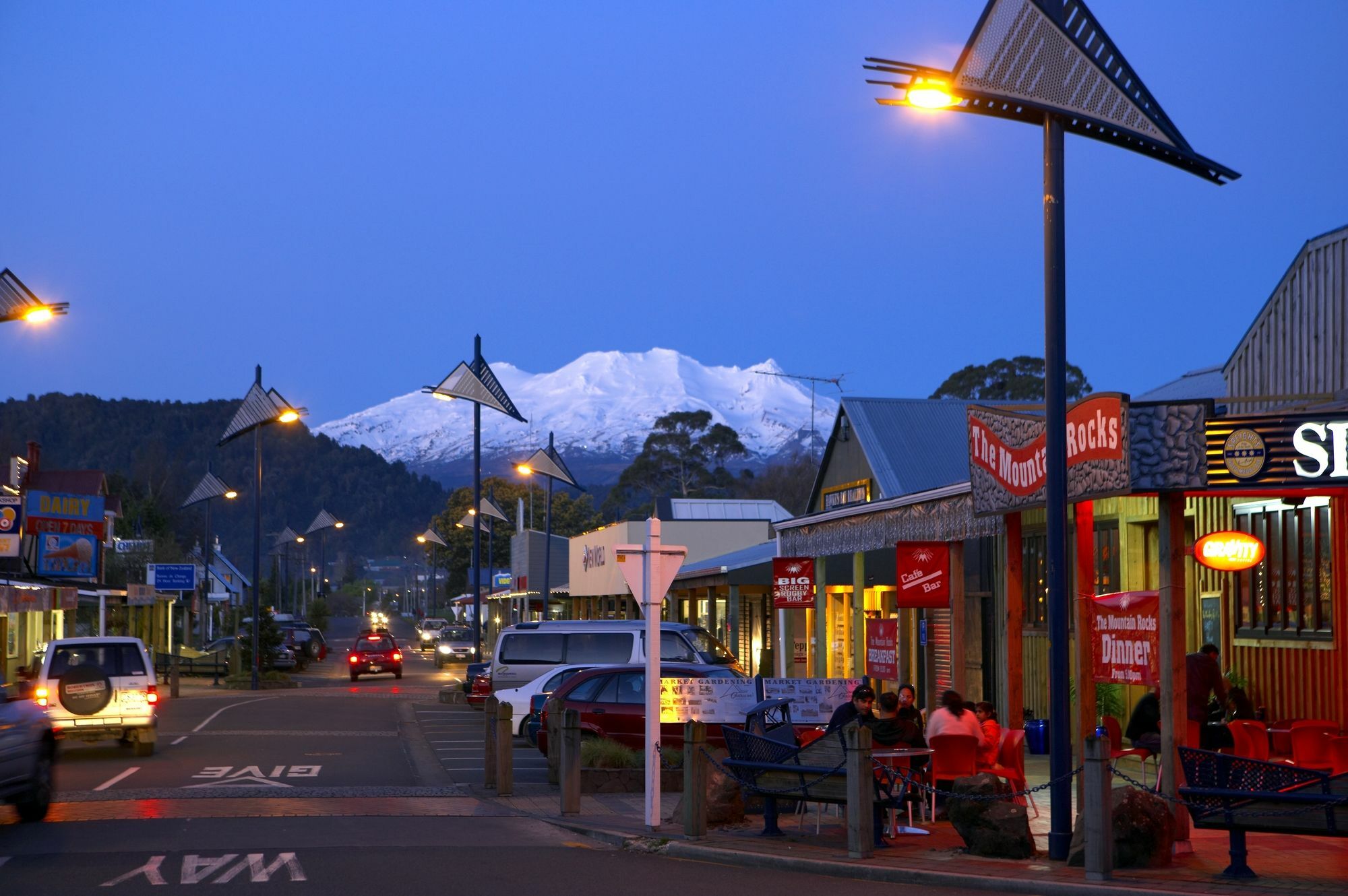 The Hobbit Motorlodge Ohakune Exteriér fotografie